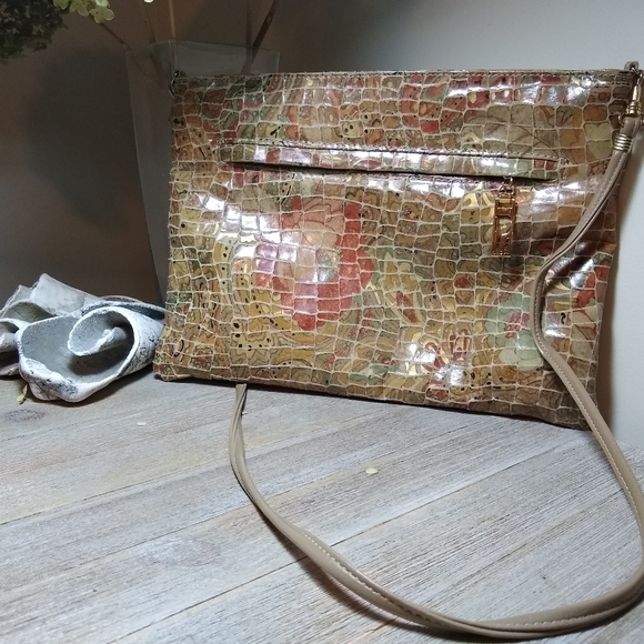 Pinky Bags Unique Vintage Pinky Genuine Leather Purse Beautiful